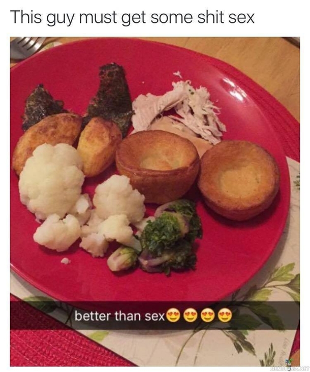 This guy must get shit sex