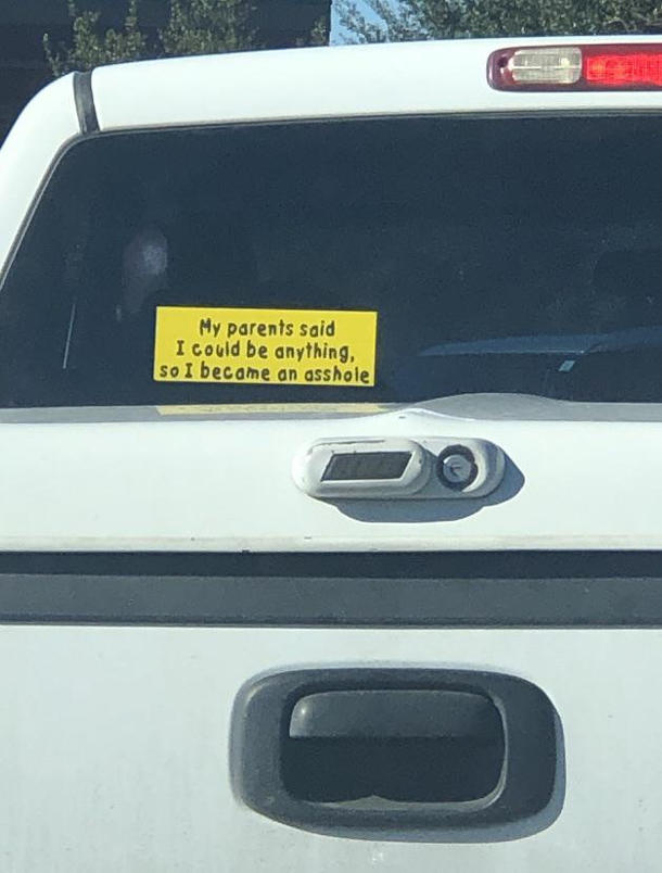 This guy today made me laugh