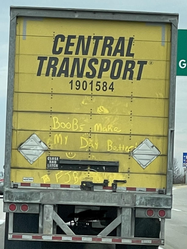 This guy wants to know what the hell happened to flashing truck drivers