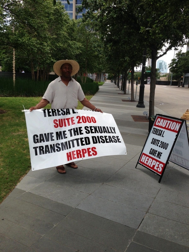 This guy was outside my friends office yesterday