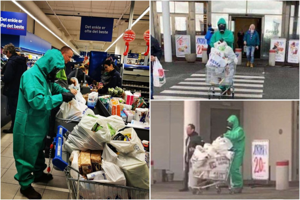 This guy was shopping in Norway today