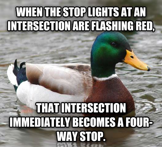 This happened on my commute this morning and everybody was driving around like crazy people