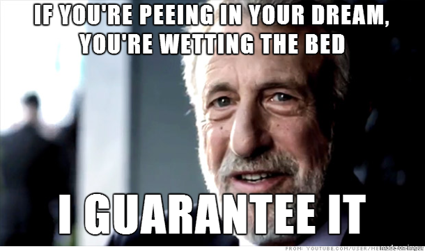 This happened to me last night Im  years old