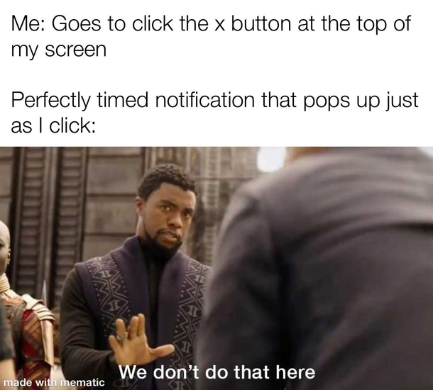 This happens one to many times for my liking