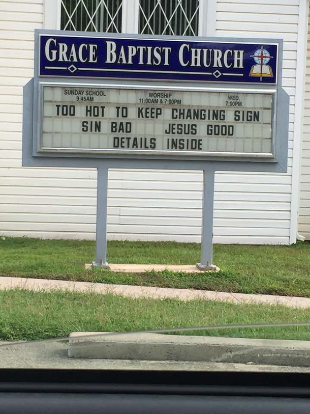 This heat spell is getting to everyone