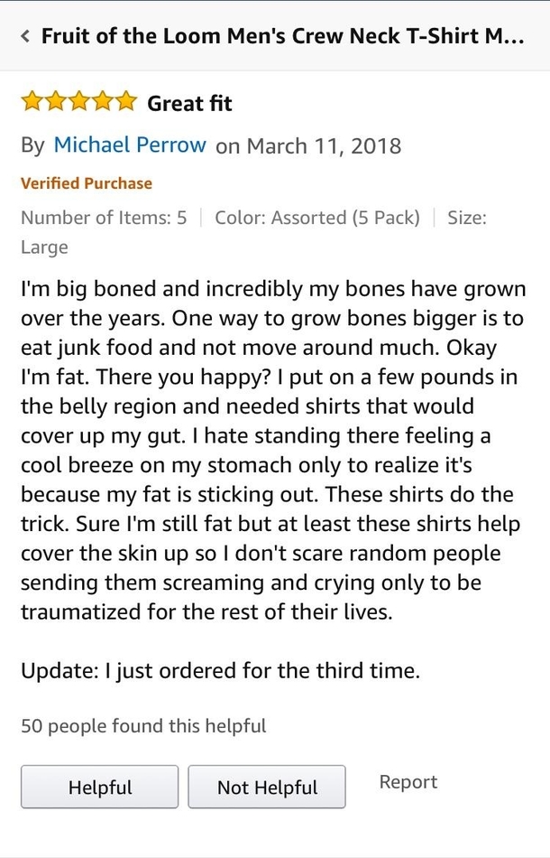 This honest Amazon review