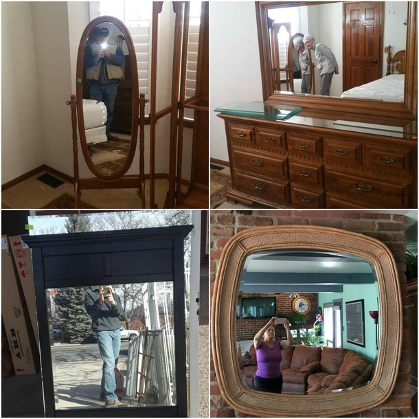 This honestly is my new favorite hobby Can we get a subreddit dedicated to craigslist mirror selfies