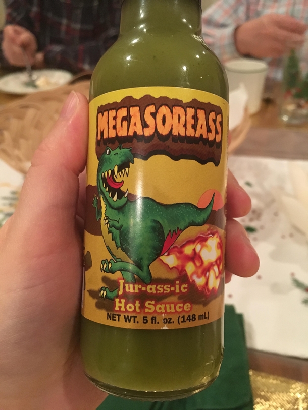 This hot sauce.