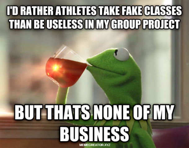 This I remember about Student Athletes in College