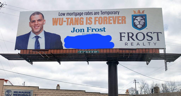 This is a legitimate billboard in Milwaukee