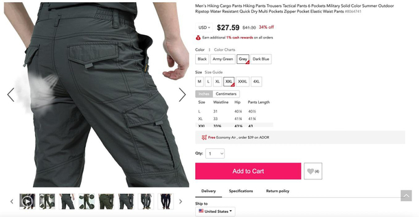 This is actually on the website