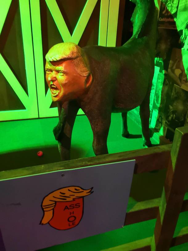 This is an actual hole at a mini golf course in Melbourne