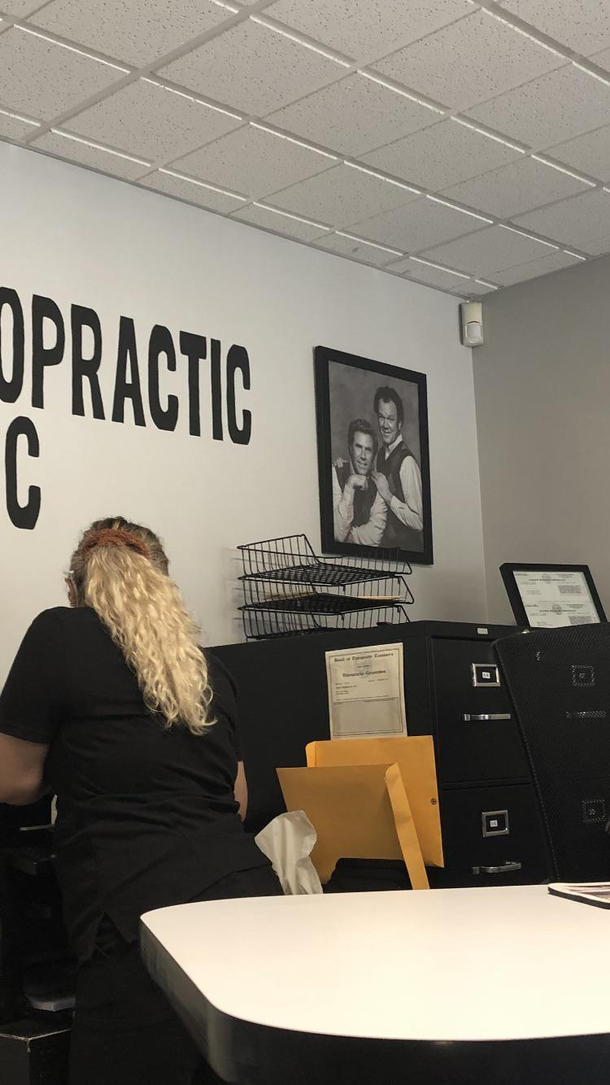 This is hanging in my Chiropractors office