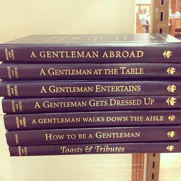 This is how I learned to be a gentleman
