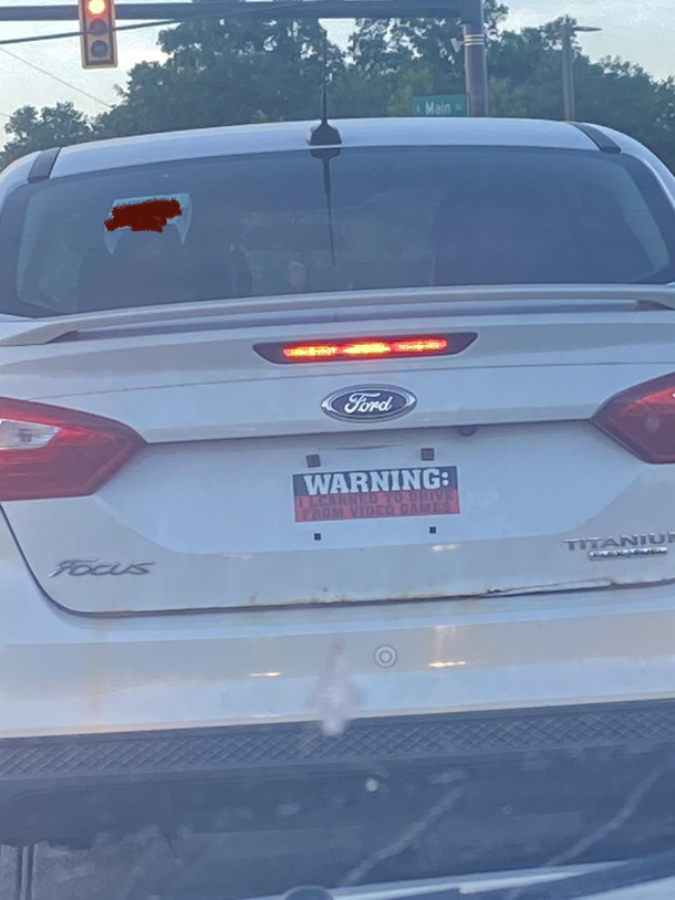 This is how I learned to drive too