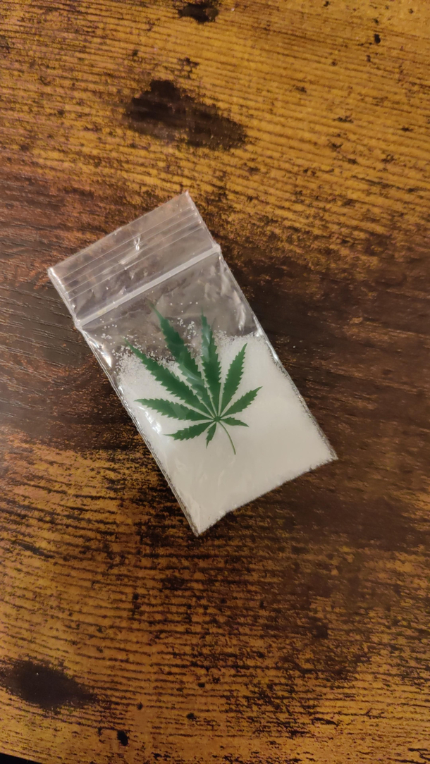 This is how I pack my salt for office lunch