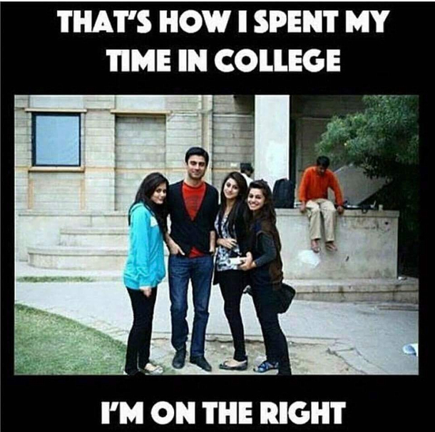 This is how i spent my time in college