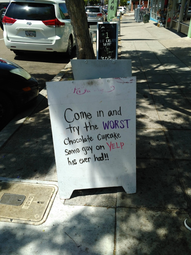 This is how you advertise