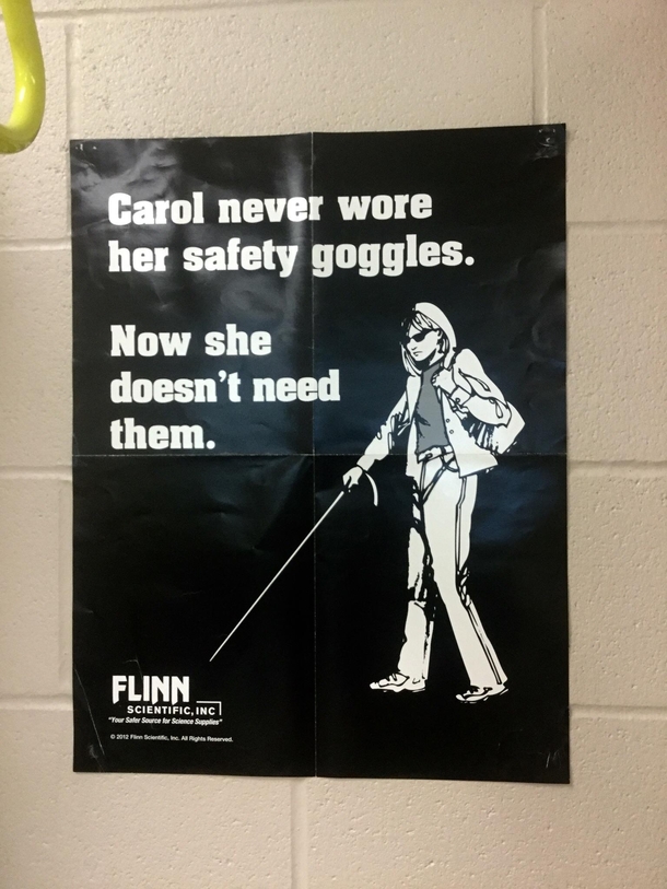This is in my schools chemistry room
