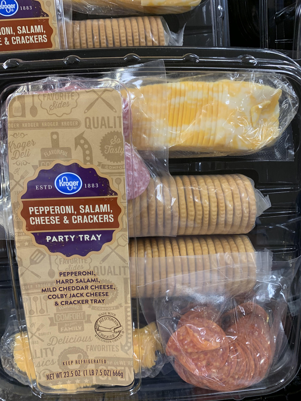 This is lunchables for an adult Change my mind