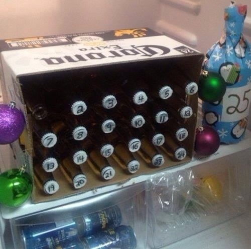 This is my frienda advent calendar