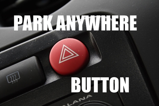 This is not what your hazard lights are for