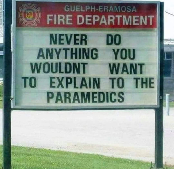 This is some sound life advice