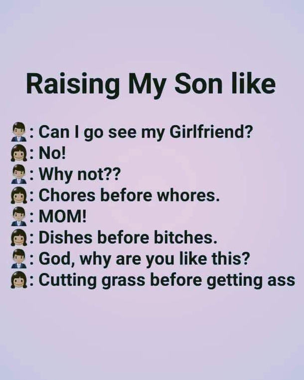 This is spot on how I will be with my boys 