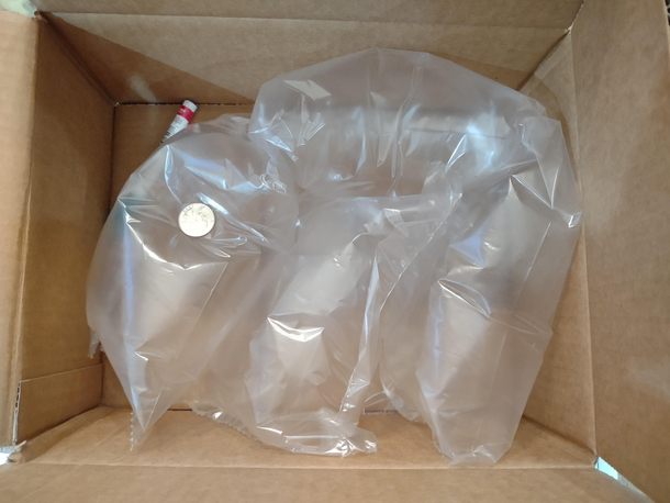This is the box my paint pen came in lol quarter for comparison