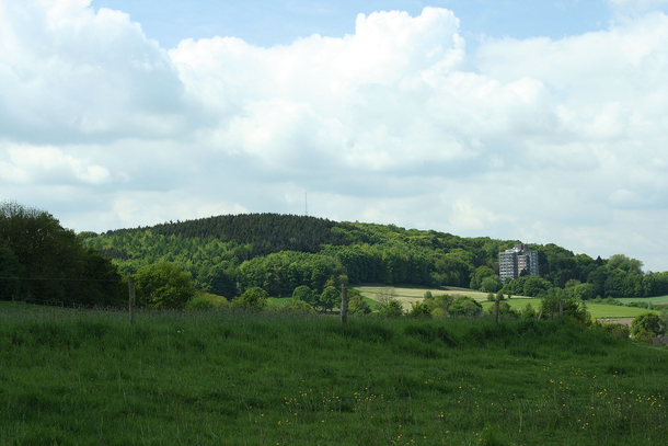 This is the highest mountain in the Netherlands Vaalserberg