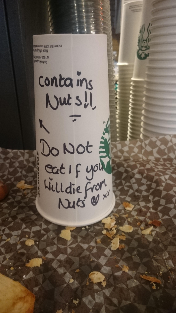This is the kind of Health and Safety labels I support