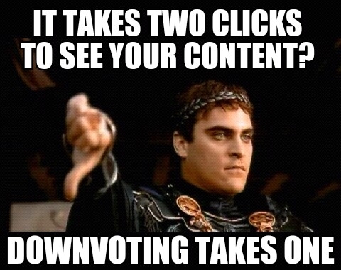 This is the worst part about browsing new posts