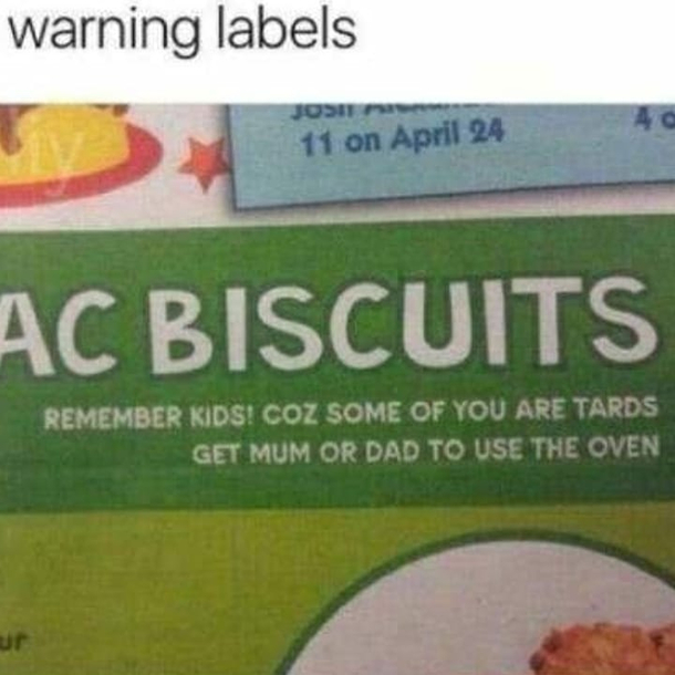 This is what Australian Warning Labels look like