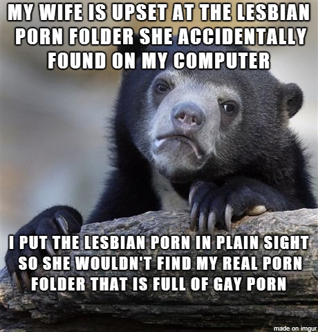 This is what confession bear is for right