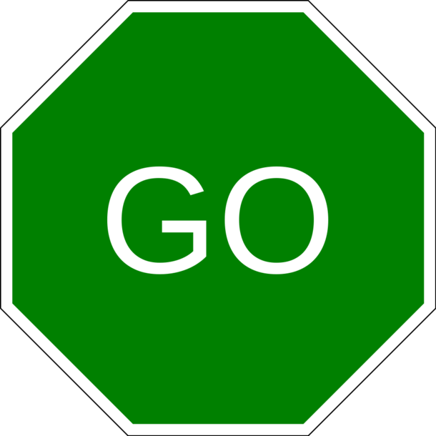 This is what stop signs look like to cyclists