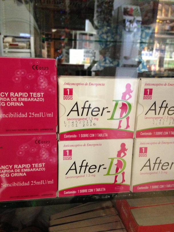This is what the morning after pill is called in the Dominican Republic