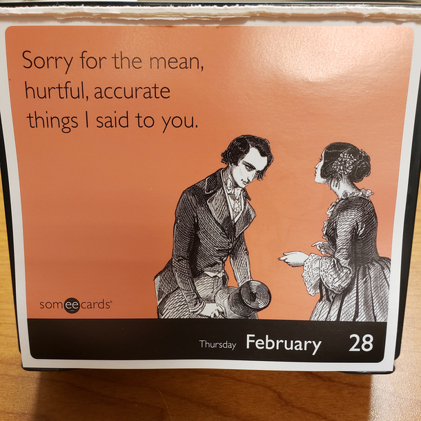 This is why I have my own corner in HR