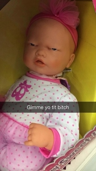 This is why I like snapchat