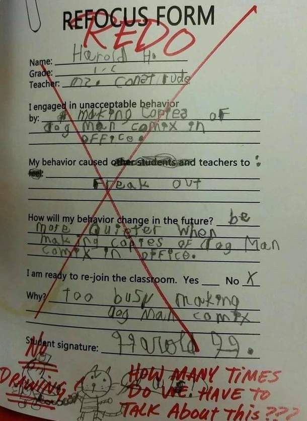 This kid gives no shits