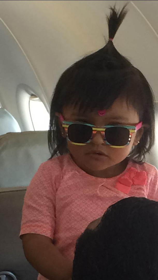 This kid stared at me like this for a solid ten minutes on my flight I feared for my life