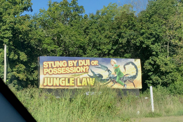 This law firm in Kansas City always has the best billboards