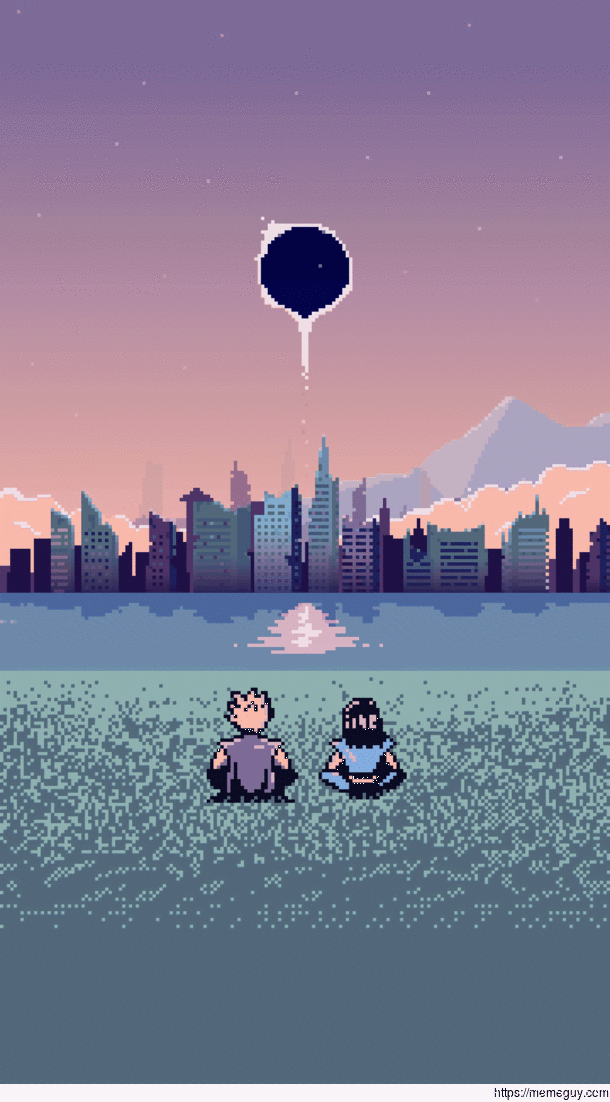This little pixel animation took me about  months to finish and Im so glad Im finally done I present to you Dying World