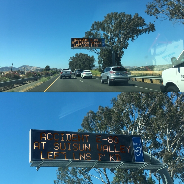 This made sitting in traffic a little more bearable