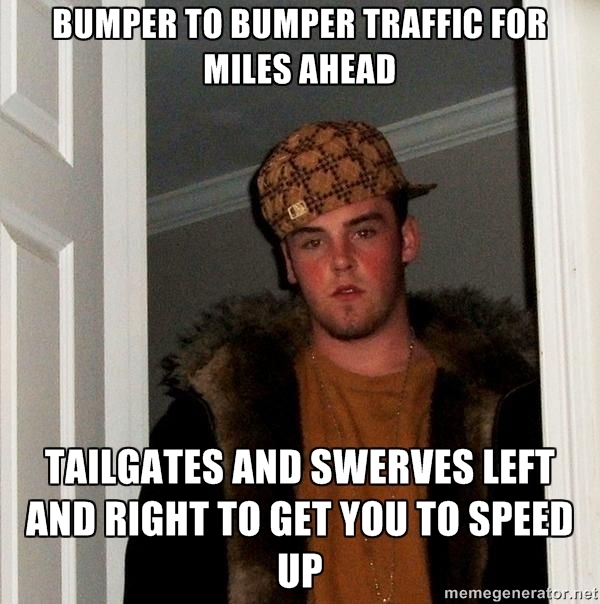 This makes me livid especially when theres absolutely nowhere to go