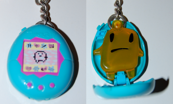 This McDonalds happy meal Tamagotchi keychain