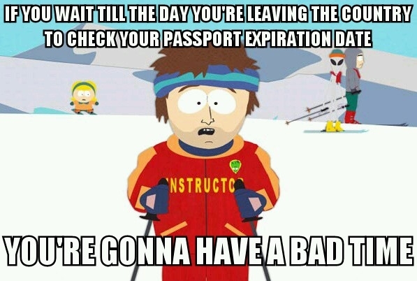 This meme brought to you by my brother whos flight is in an hour