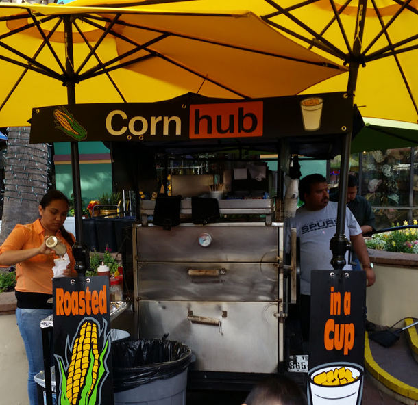 This Mexican Corn stand I found in San Antonio