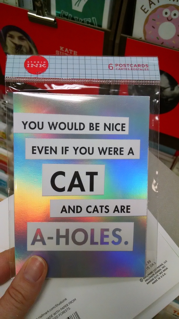 This might be the nicest and most accurate card ever