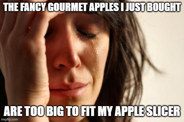 This mild inconvenience is truly devastating