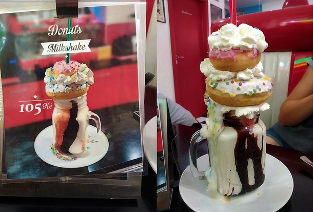 This milkshake 